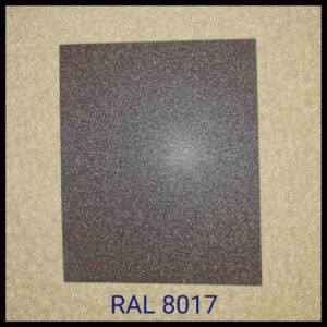 Рулонная сталь — RAL 8017 / U.S.Steel / Kosice / Словакия / 0,5 мм — гладкий лист с полимерным покрытием