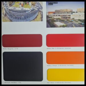 Алюминиевая композитная панель SARAY Aluface - FR S 1023 Yellow (Vemikli / Varnished)
