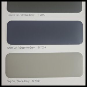 Алюминиевая композитная панель SARAY Aluface - FR S 7024 Graphite Grey