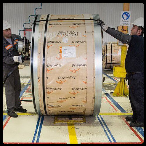 RAL 7016 РЕ (серый антрацитовый) - 0,7 мм - Рулонная листовая сталь Arcelor Mittal (Германия) - Зображення 3